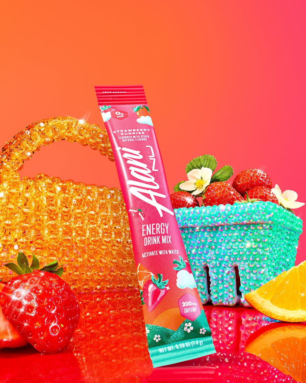 energy sticks - strawberry sunrise
