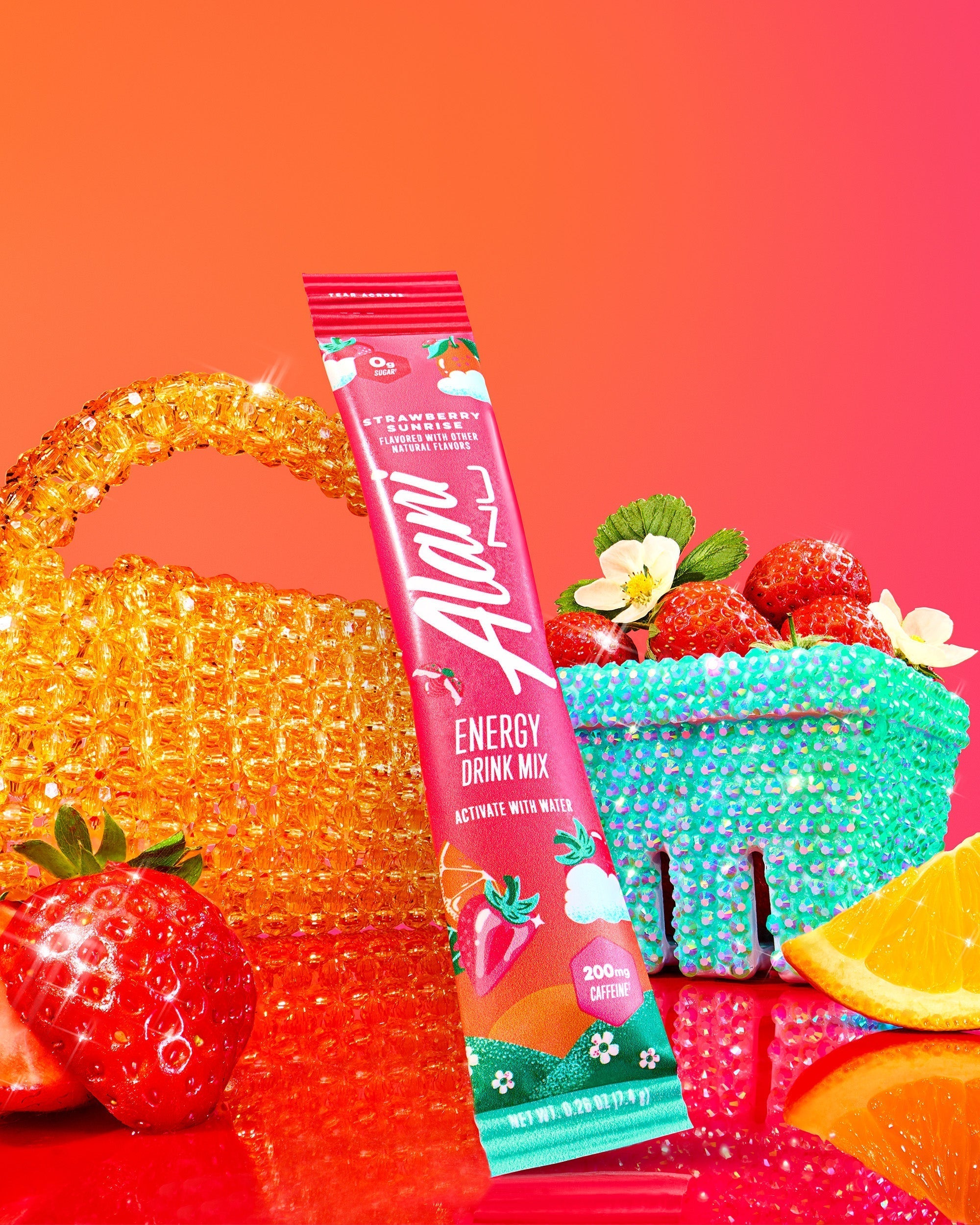 energy sticks - strawberry sunrise