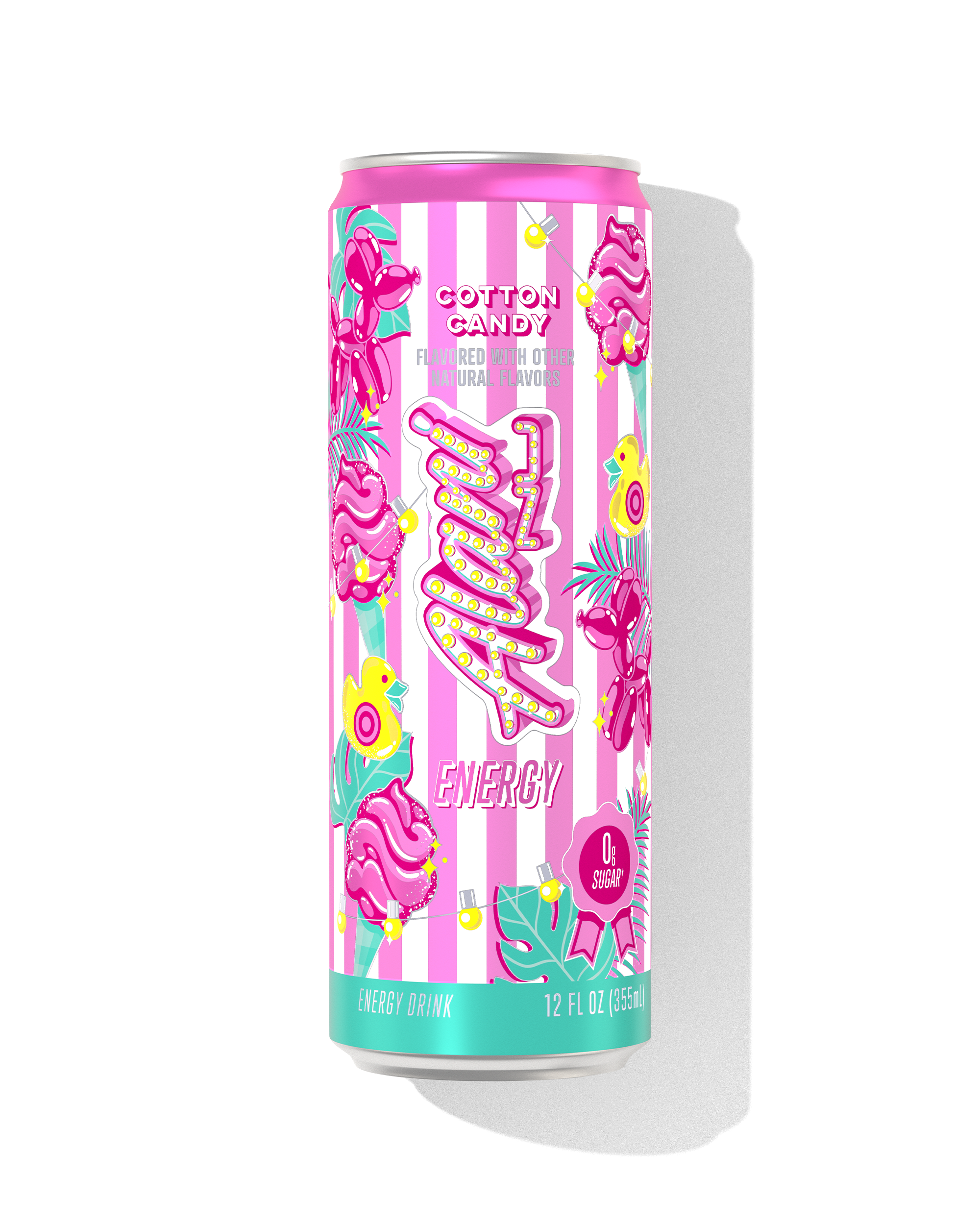 energy drink - cotton candy