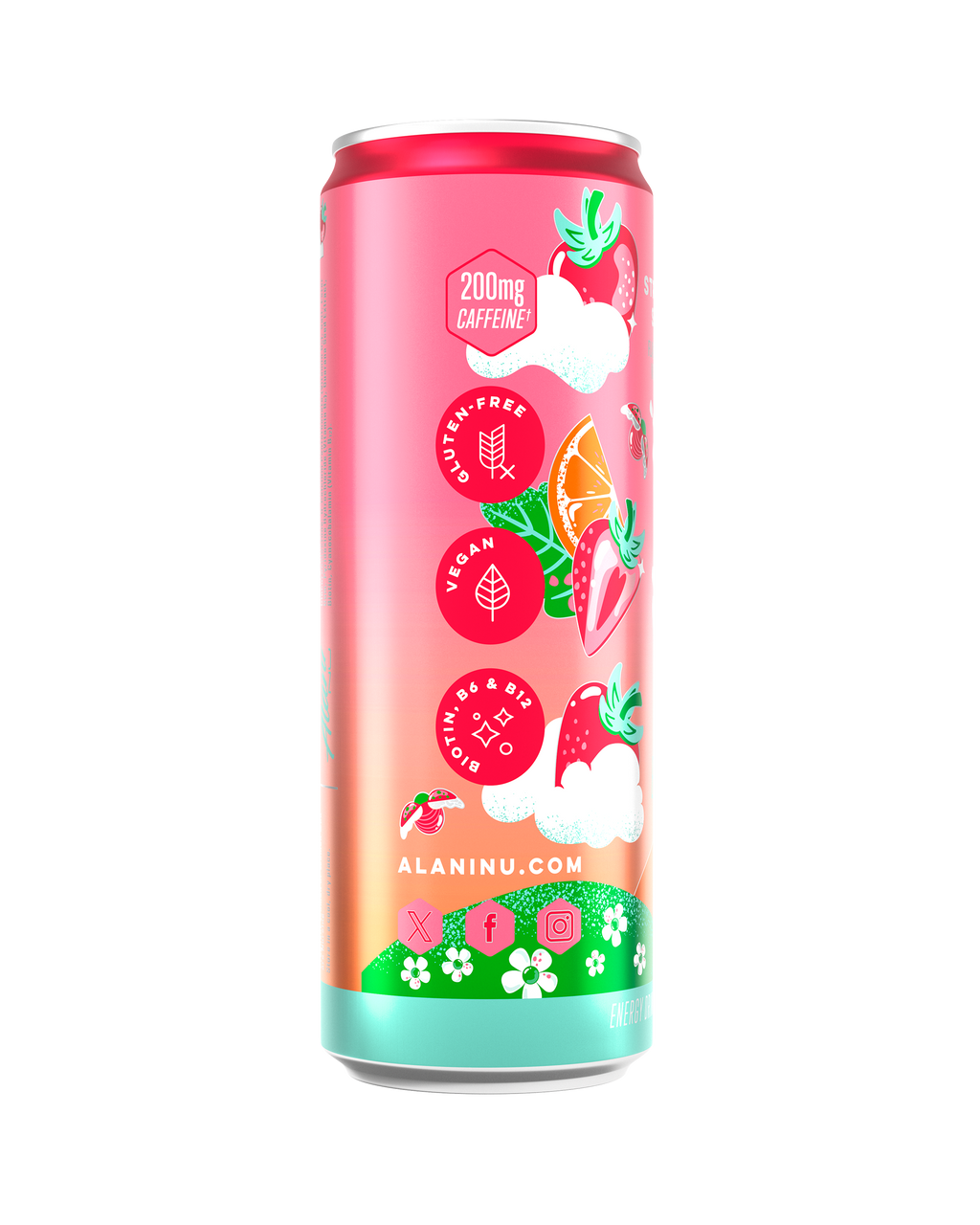 energy drink - strawberry sunrise