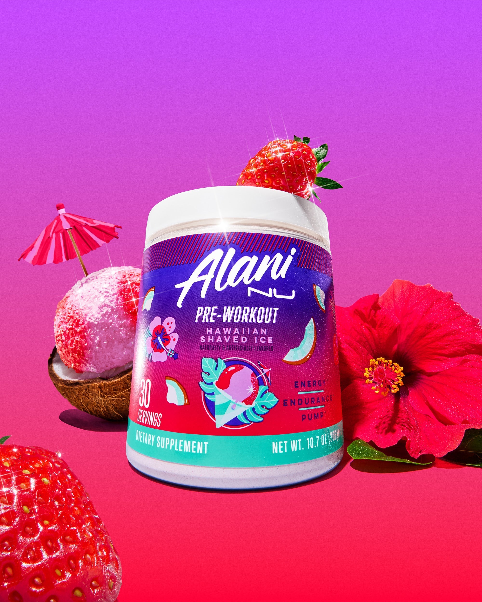 pre-workout - hawaiian shaved ice