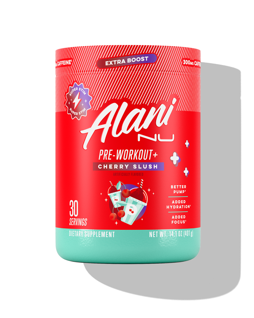 pre-workout+ - cherry slush