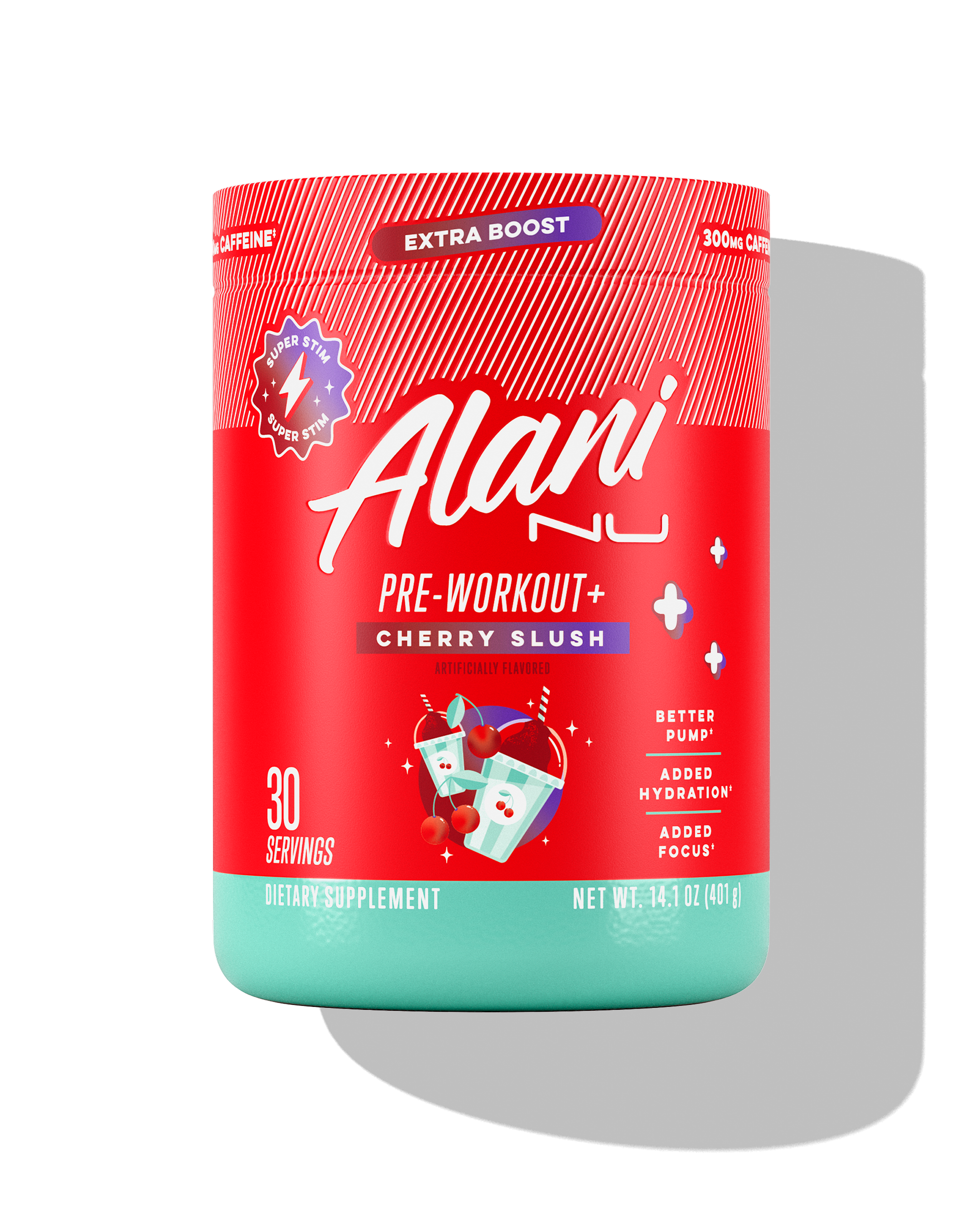 pre-workout+ - cherry slush