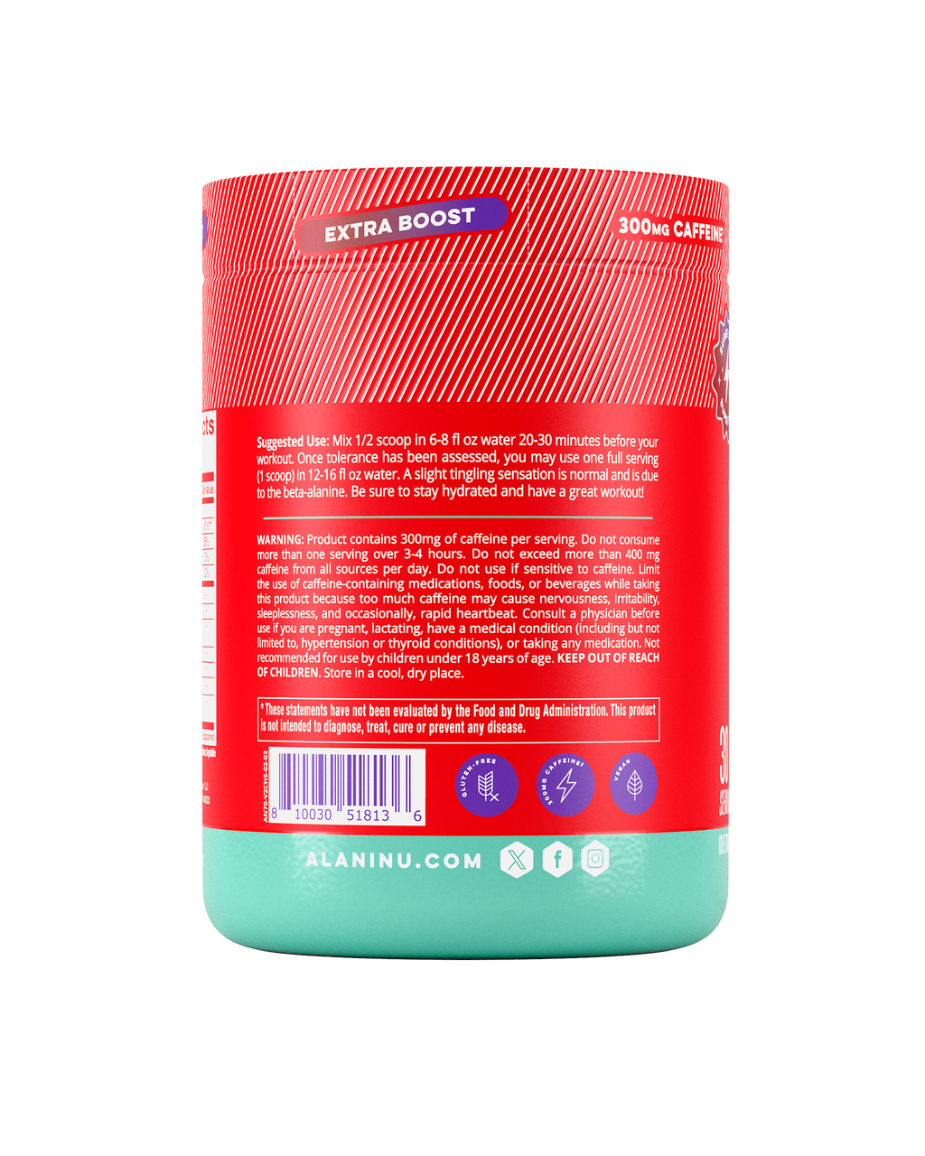 pre-workout+ - cherry slush