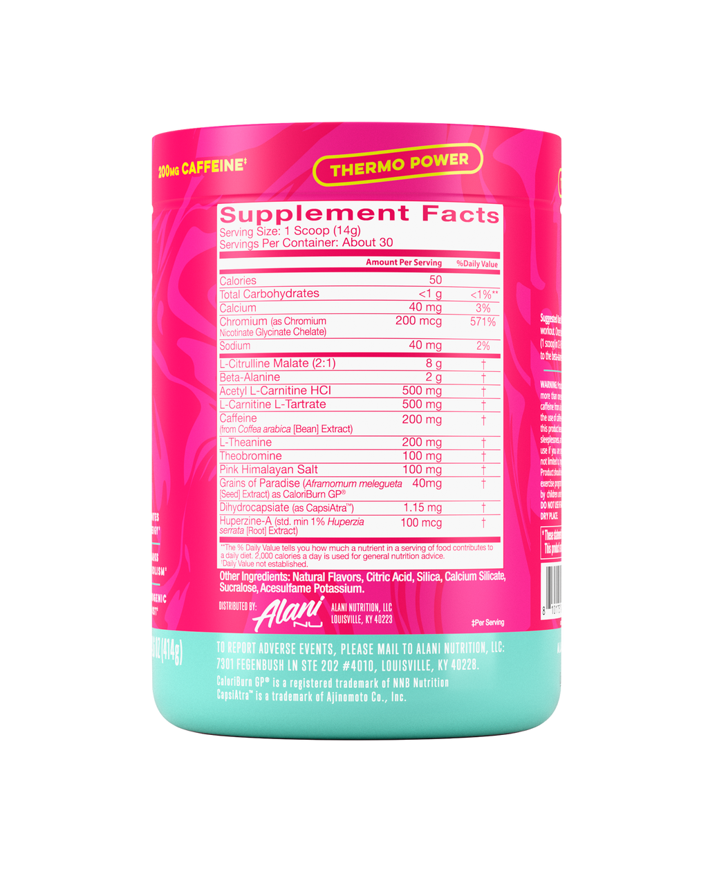 pre-workout+ burn - dragon fruit rush