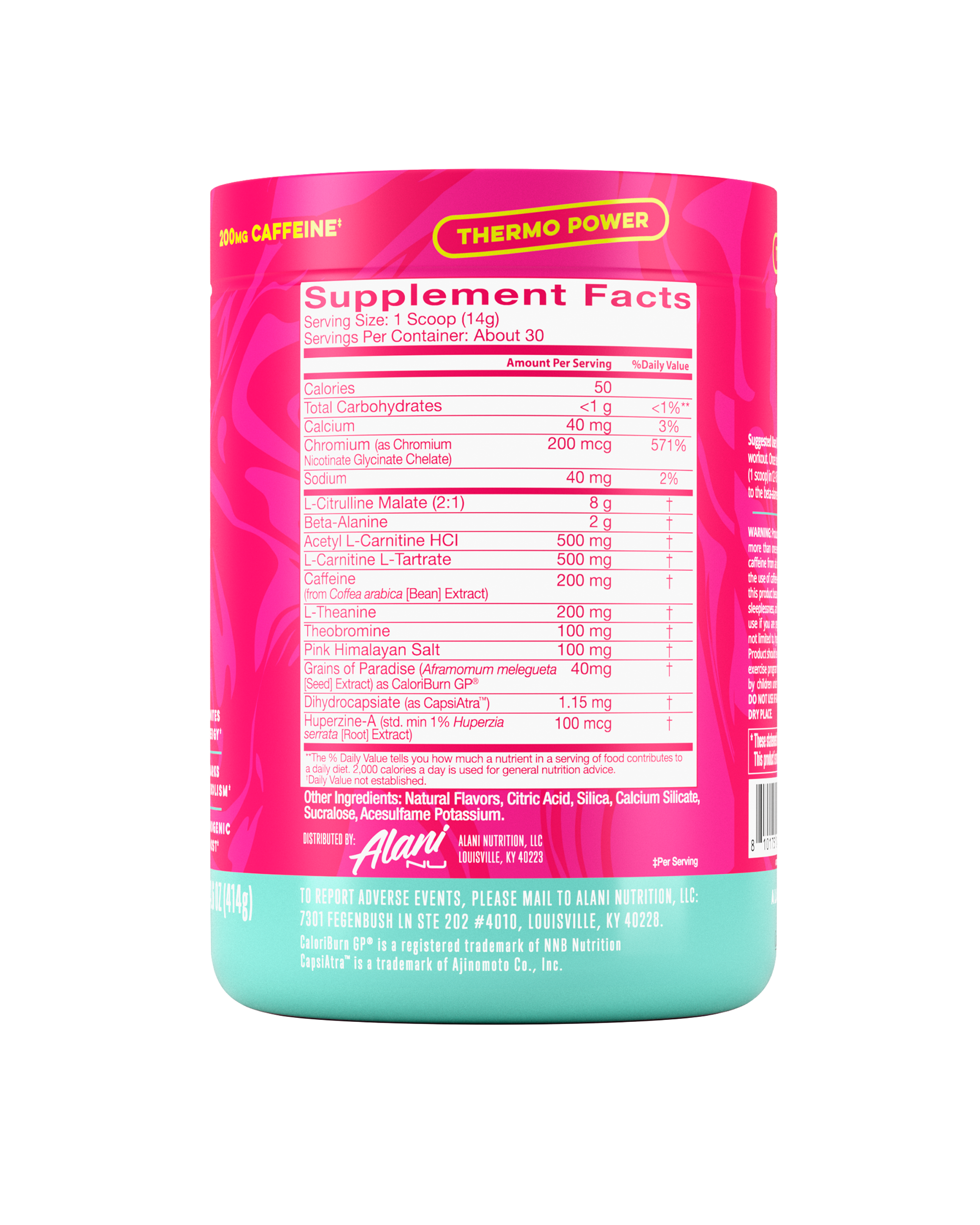 pre-workout+ burn - dragon fruit rush