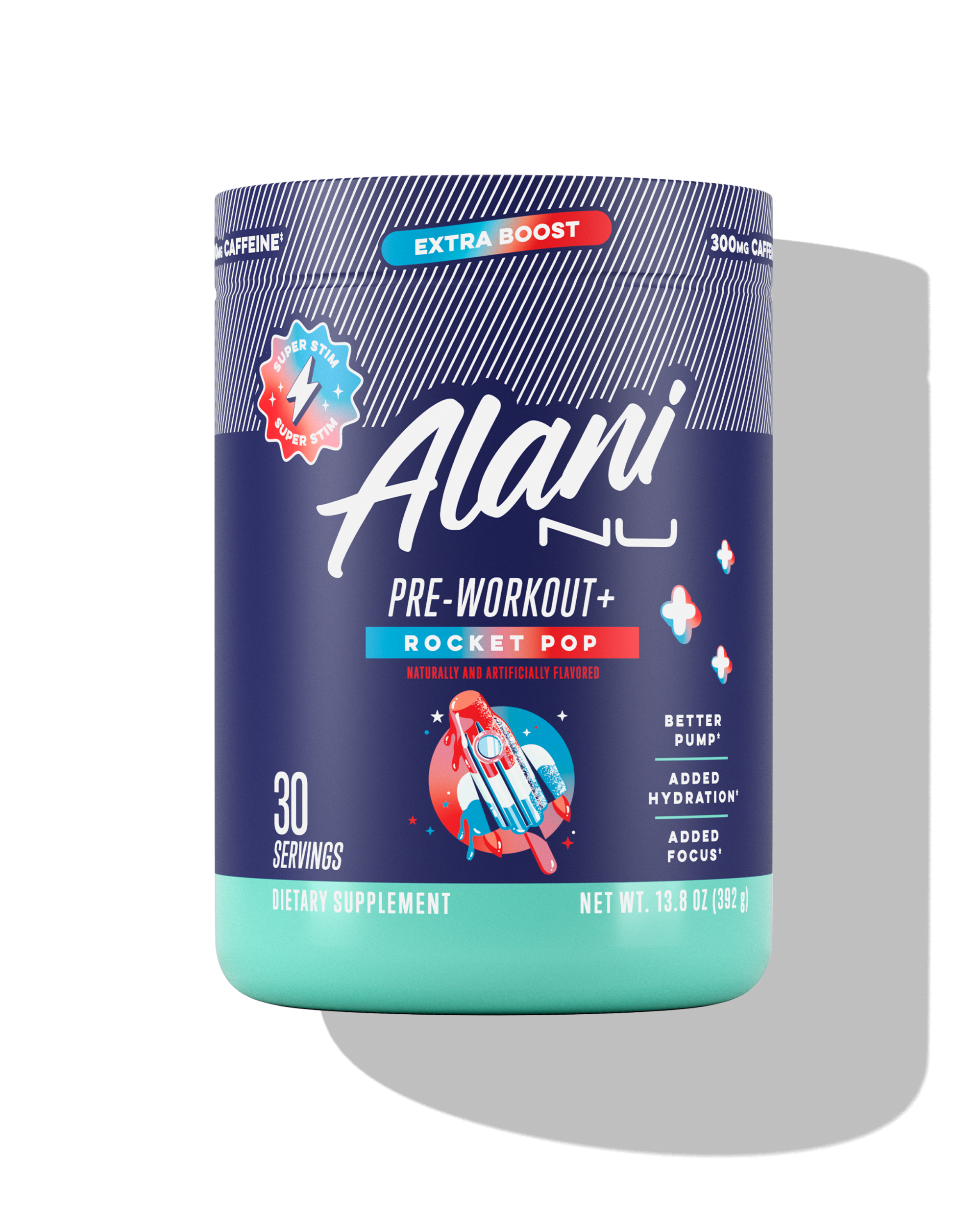 pre-workout+ - rocket pop