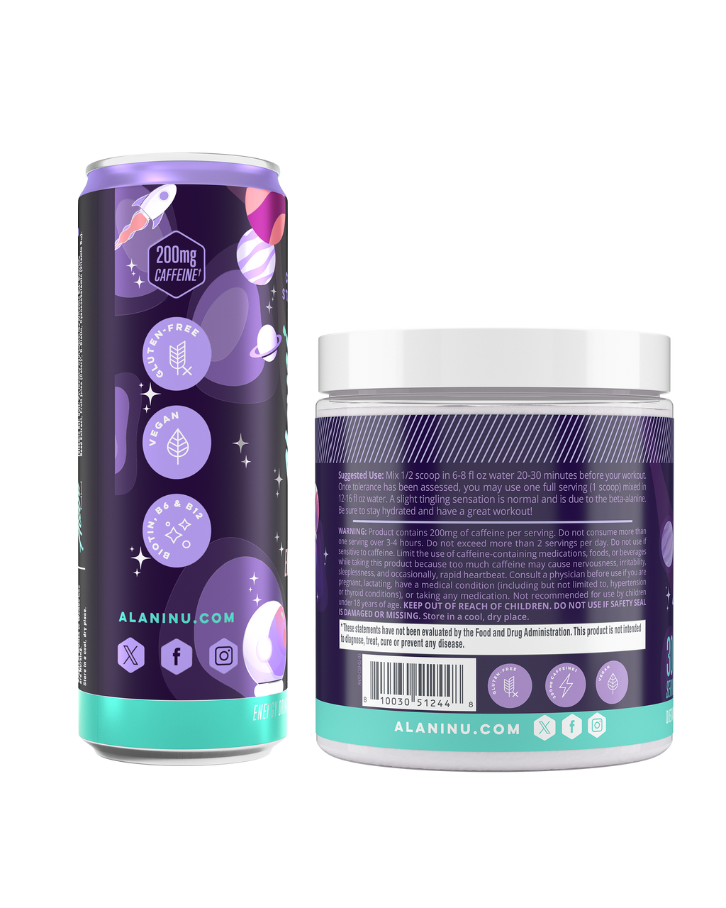 energy drink & pre-workout - cosmic stardust