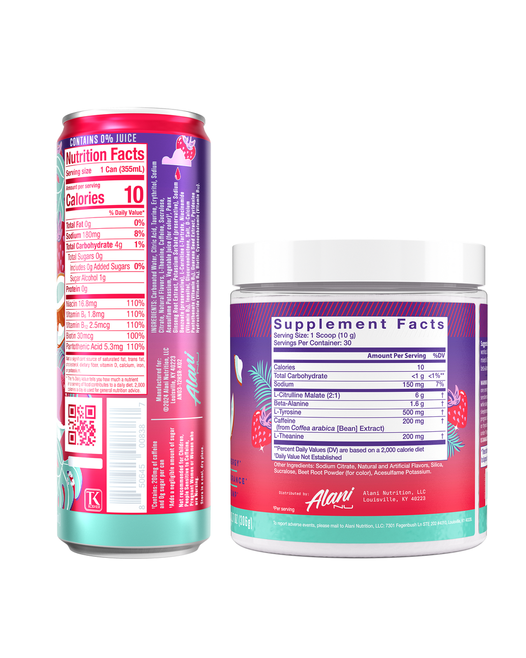 energy drink & pre-workout - hawaiian shaved ice