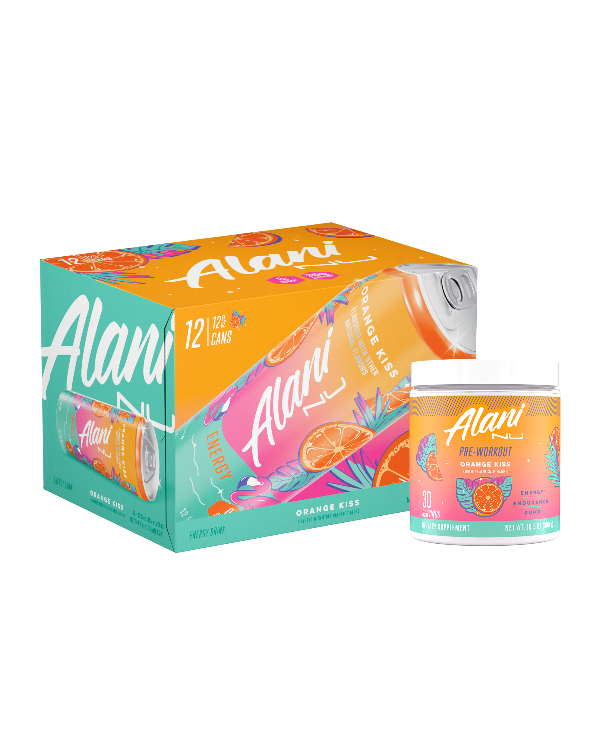 energy drink & pre-workout - orange kiss
