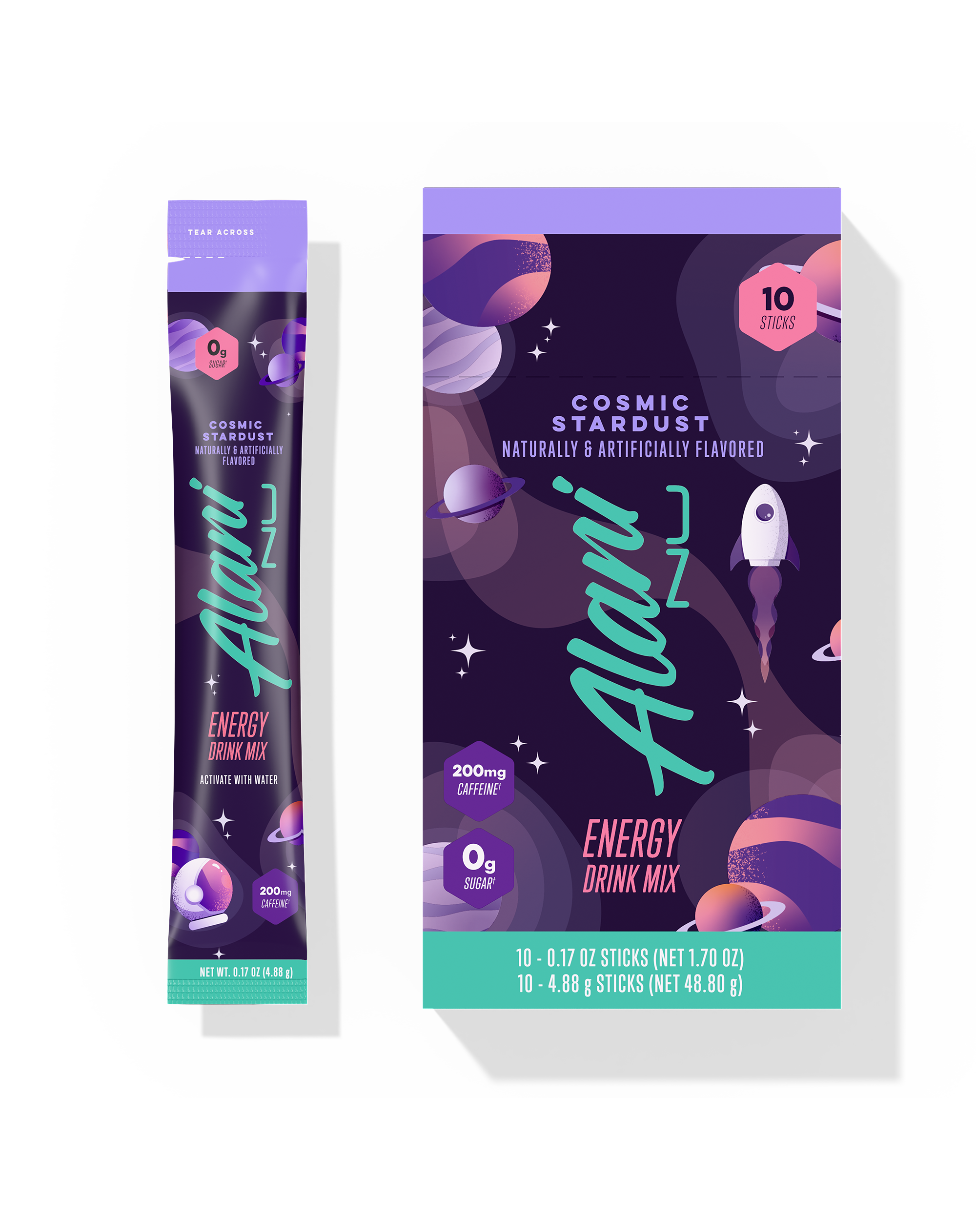 energy sticks - cosmic stardust