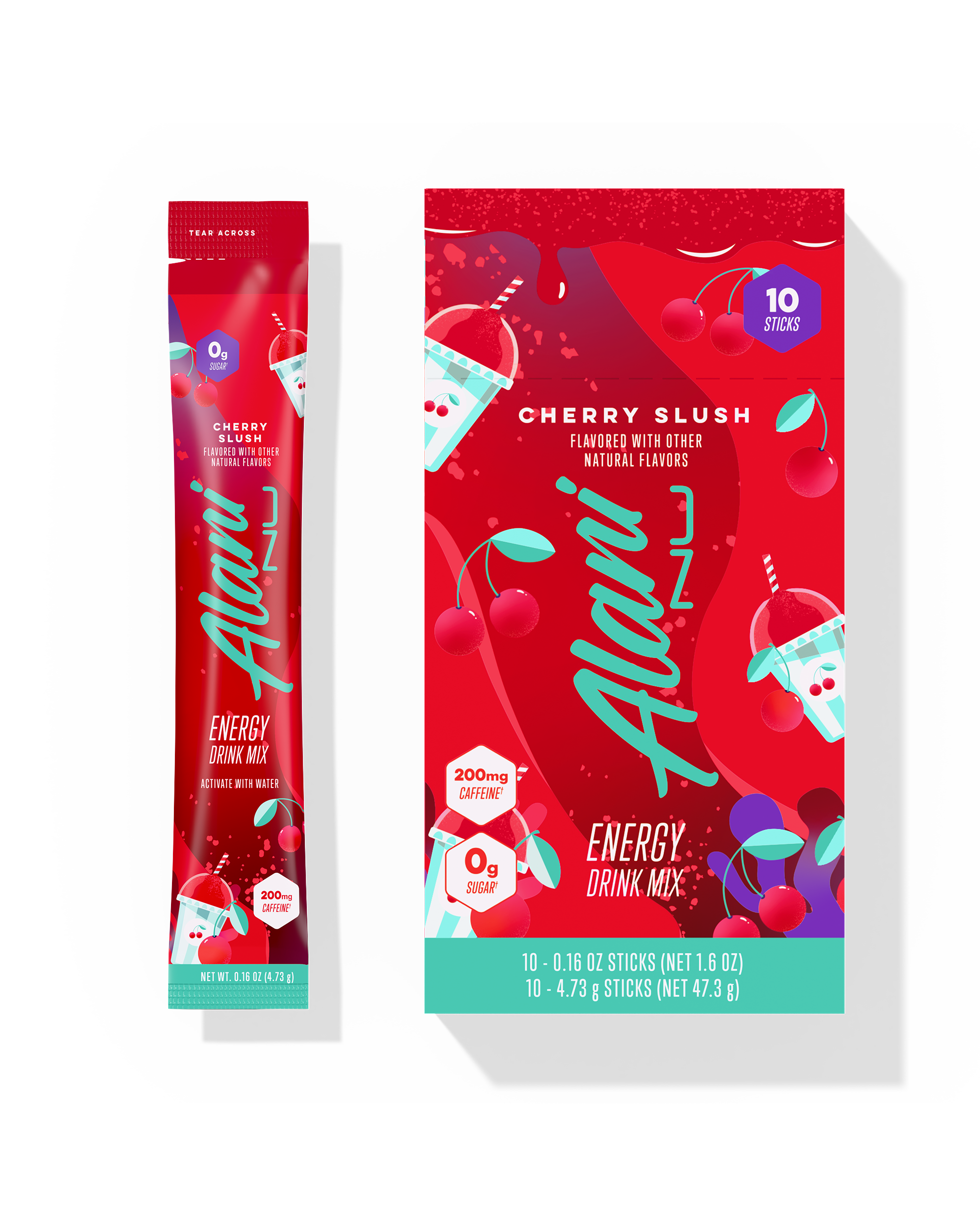 energy sticks - cherry slush