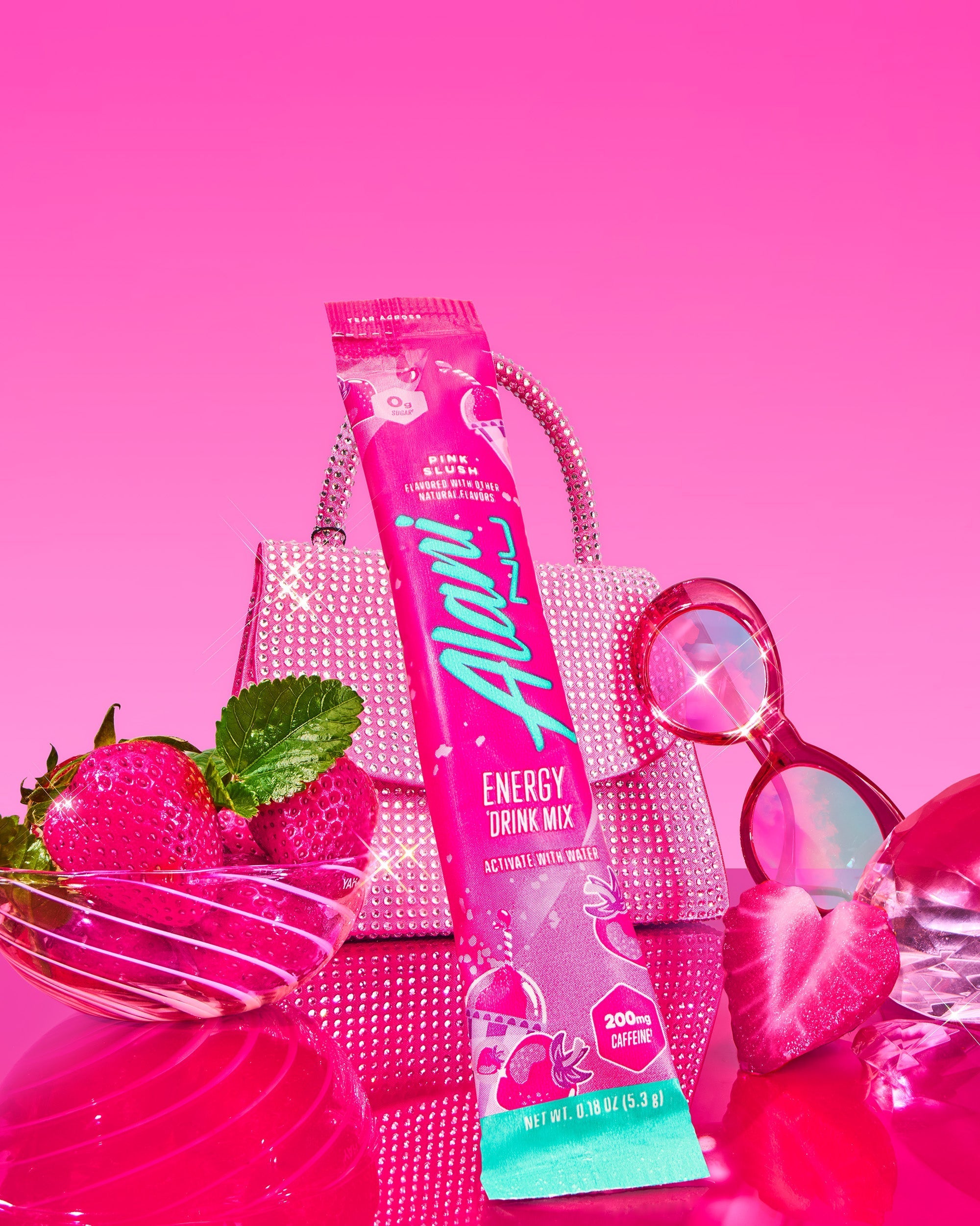 energy sticks - pink slush
