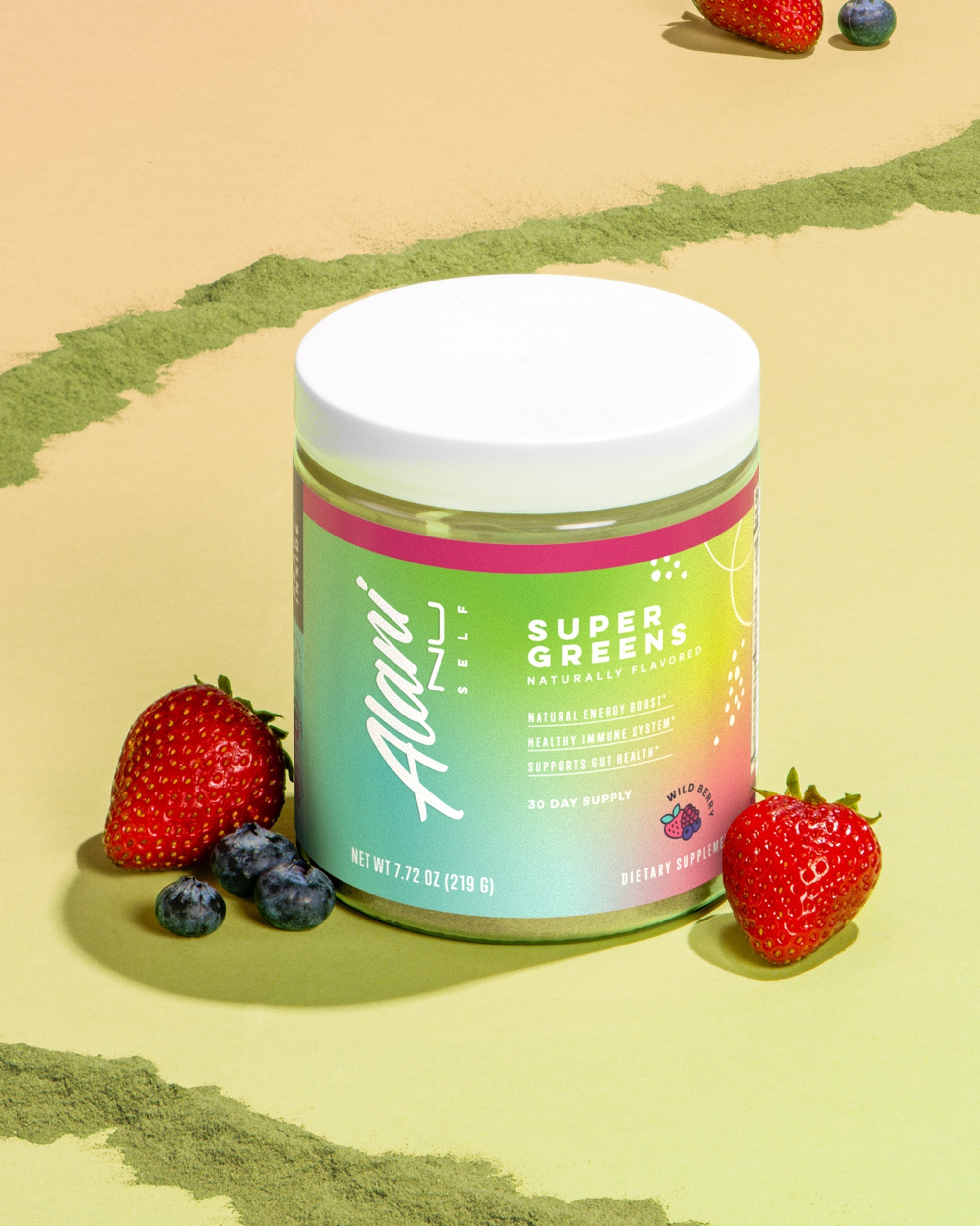 super greens - wild berry
