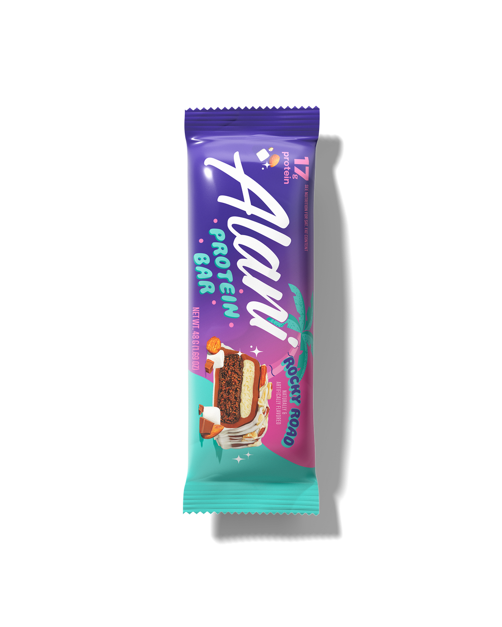 protein bar - rocky road