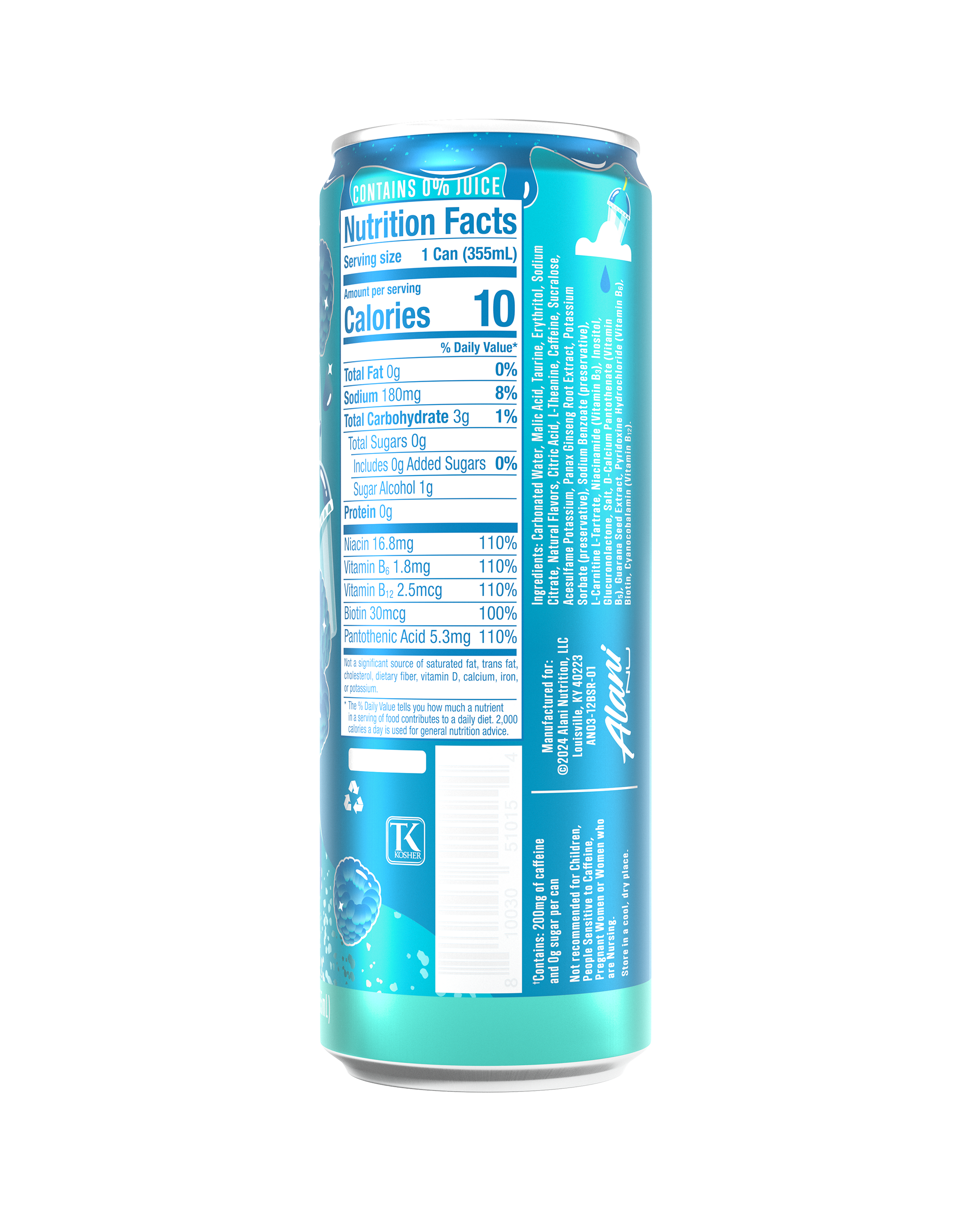 energy drink - blue slush