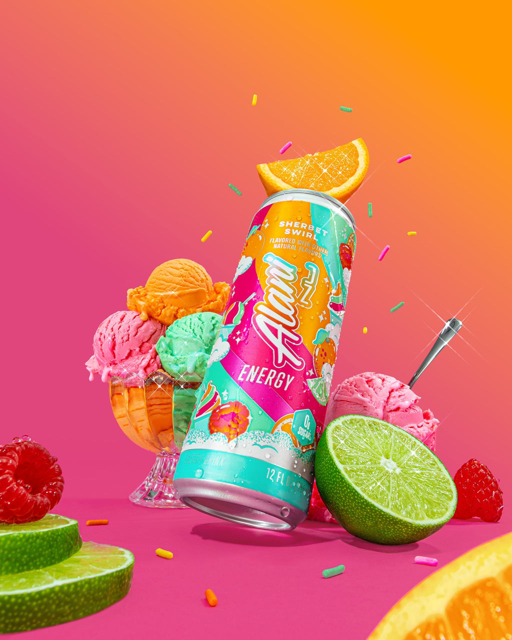 energy drink - sherbet swirl